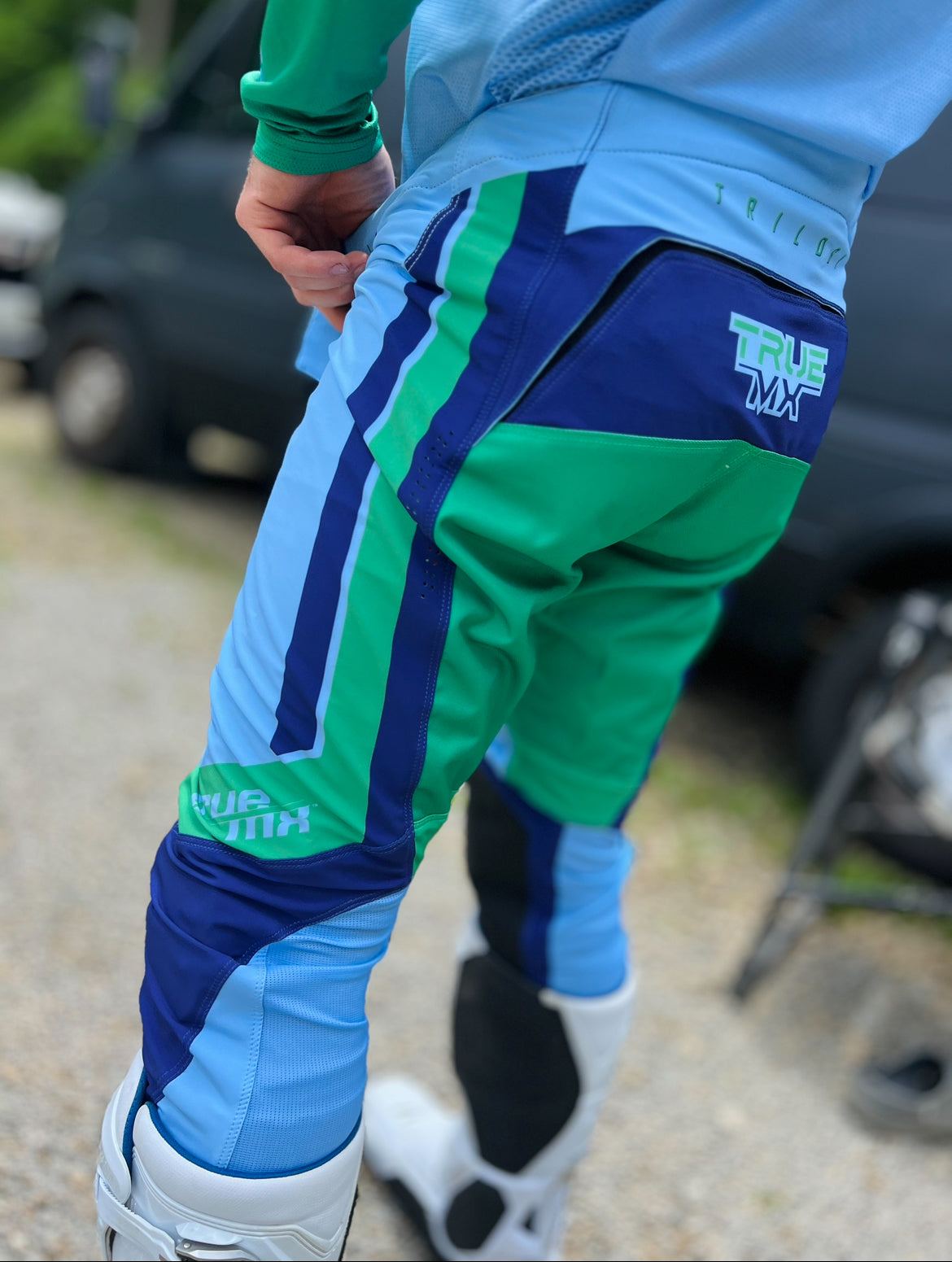 2024 TrueMX TRILOGY Pant - ERA GREEN [LEFTOVER]